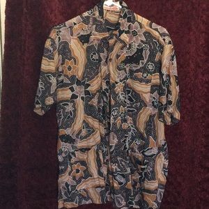 Batik dress shirt M